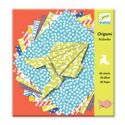 Djeco - DJ08763 - Origami - 80 feuilles imprimées