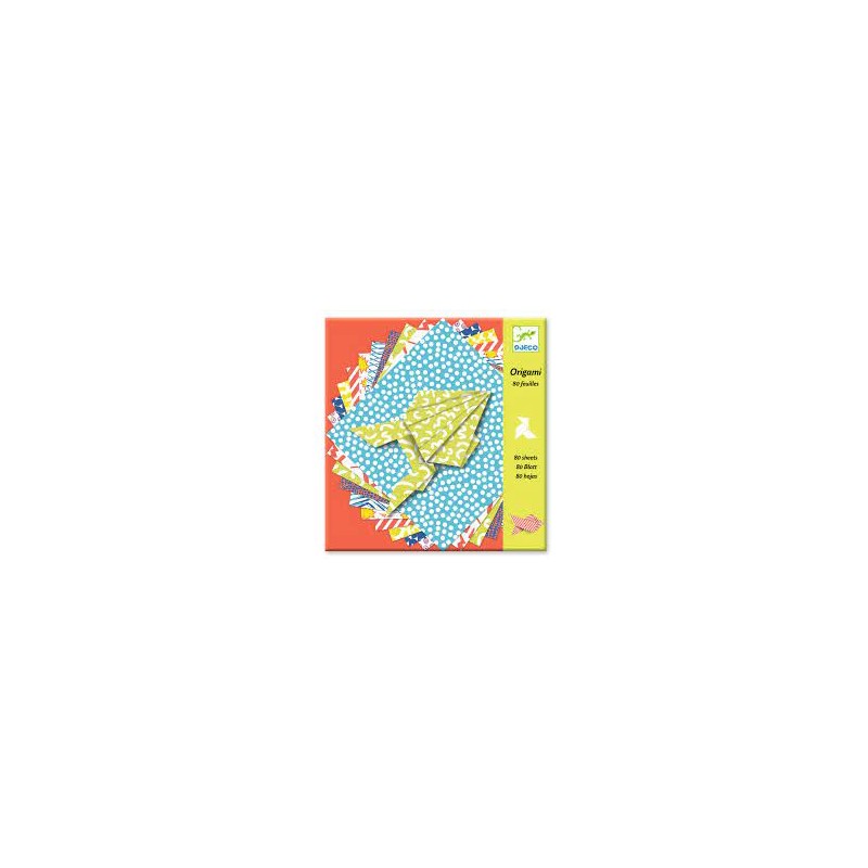 Djeco - DJ08763 - Origami - 80 feuilles imprimées