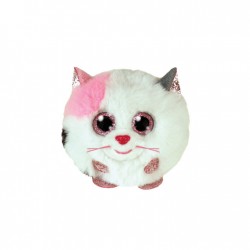 Peluche TY - Puffies 10 cm - Muffin le chat