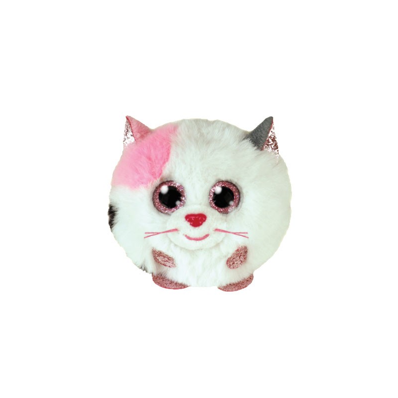 Peluche TY - Puffies 10 cm - Muffin le chat