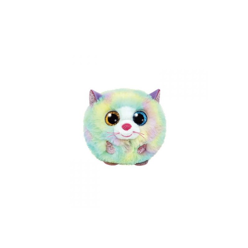 Peluche TY - Puffies 10 cm - Heather le chat