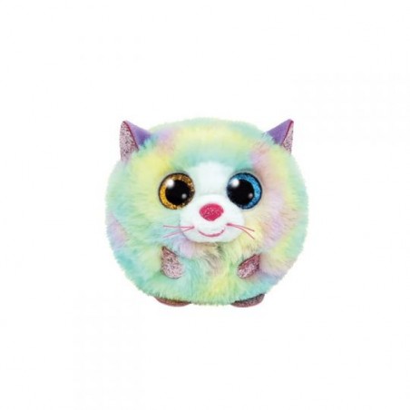 Peluche TY - Puffies 10 cm - Heather le chat