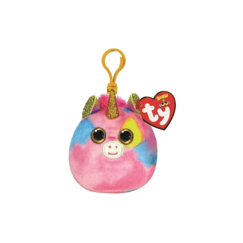 Peluche TY - Porte clé - Fantasia la licorne