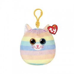 Peluche TY - Porte clé - Heather le chat