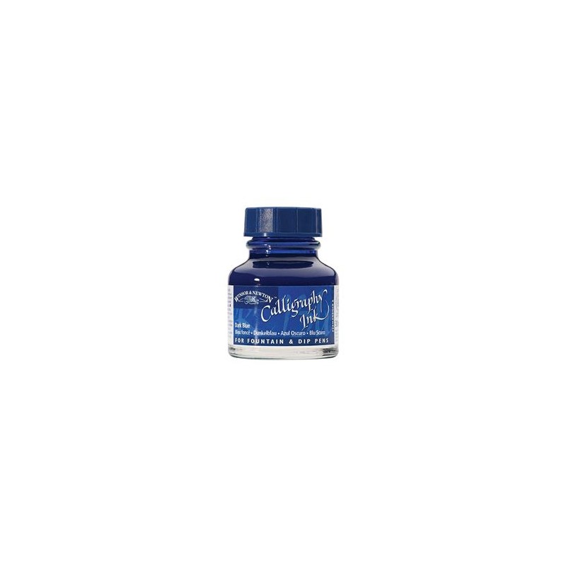 Winsor et Newton - Encre à calligraphie - Bleu foncé - 30 ml