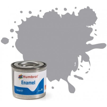 Humbrol - Enamel H40 - Peinture - Gris pâle brillant - 14 ml