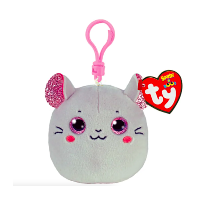 Peluche TY - Porte clé - Catnip la souris