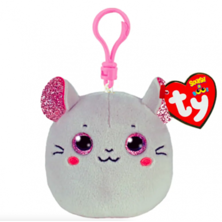 Peluche TY - Porte clé - Catnip la souris