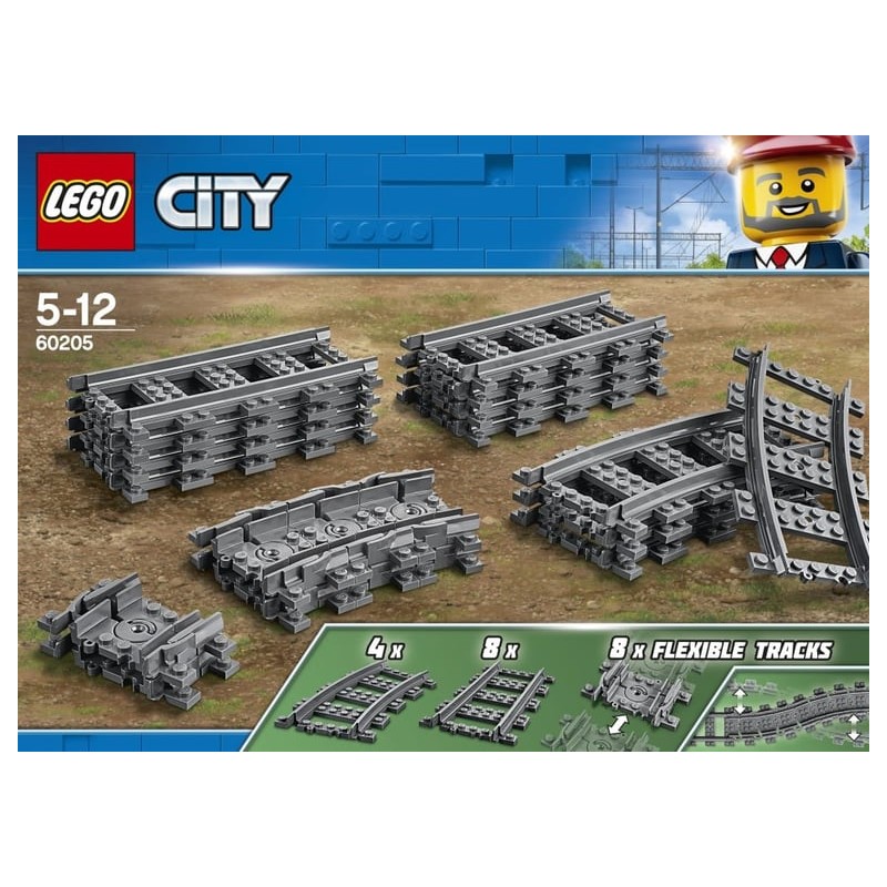 Lego - 60205 - City - Pack de rails