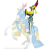 Plastoy - Figurine - 62018 - Chevalier aux ailes bleues et damier rouge et jaune