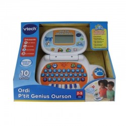 Vtech - Jeu électronique - Ordinateur ptit génius ourson bleu