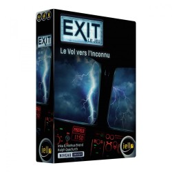 Iello - Jeu de société - Escape Game - Exit Le vol vers l'inconnu