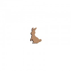 Aladine - Lapin en bois MDF...