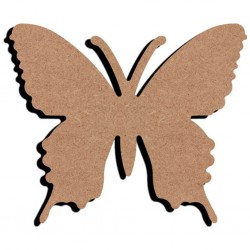 Aladine - Papillon en bois MDF à décorer