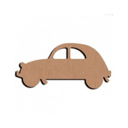 Aladine - Voiture 2CV en bois MDF à décorer