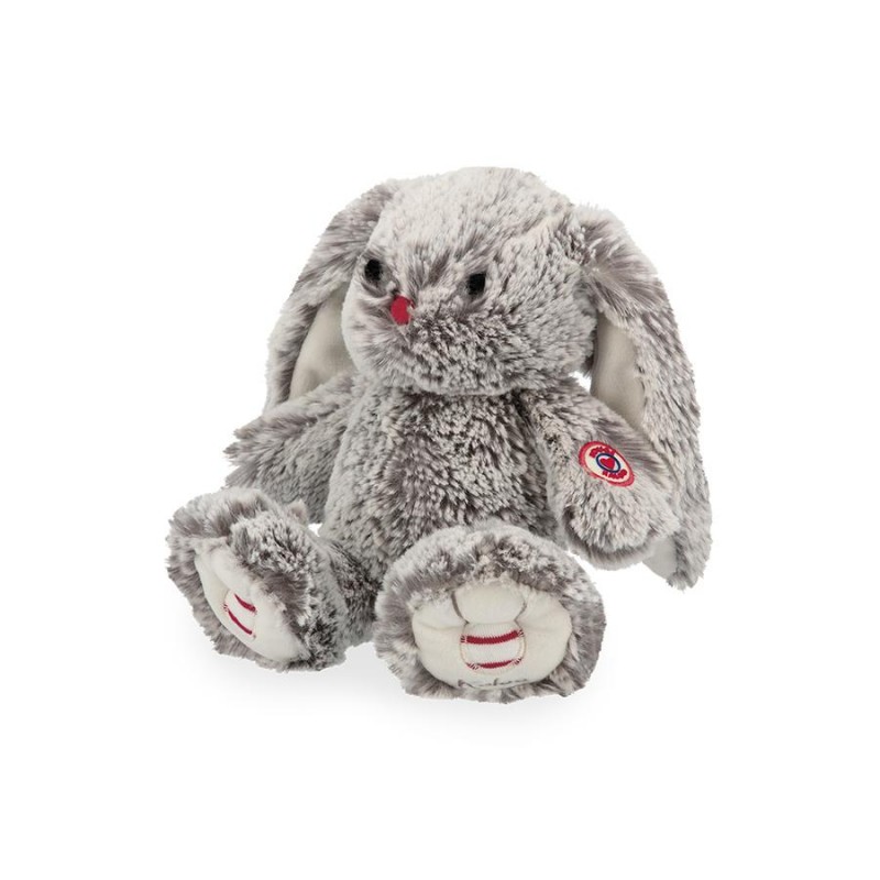 Kaloo - Peluche - Léo le lapin gris - 24 cm
