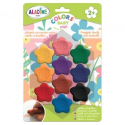 Aladine - 10 pastels cire Colors Baby