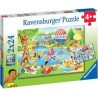 Ravensburger - Puzzles 2x24 pièces - Loisirs au lac