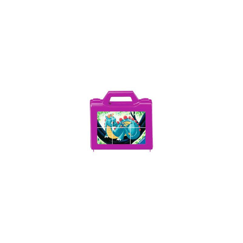 Ravensburger - Puzzle 6 cubes - Les créatures fantastiques