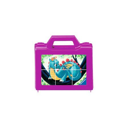 Ravensburger - Puzzle 6 cubes - Les créatures fantastiques