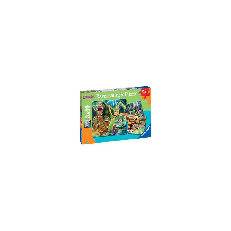 Ravensburger - Puzzles 3x49 pièces - Les aventures de Scooby-Doo