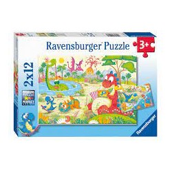 Ravensburger - Puzzles 2x12...