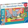 Ravensburger - Puzzles 2x12 pièces - L'appel de l'aventure - Disney