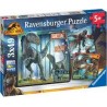 Ravensburger - Puzzles 3x49 pièces - T-rex et autres dinosaures - Jurassic World 3