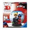 Ravensburger - Puzzle 3D Ball 72 pièces - Miraculous