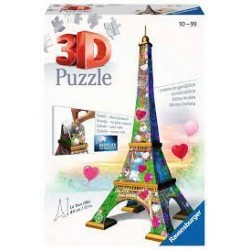 Ravensburger - Puzzle 3D Tour Eiffel Love Edition