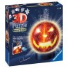 Ravensburger - Puzzle 3D Ball 72 pièces illuminé - Citrouille d'Halloween