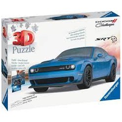 Ravensburger - Puzzle 3D Dodge Challenger SRT Hellcat Redeye Widebody