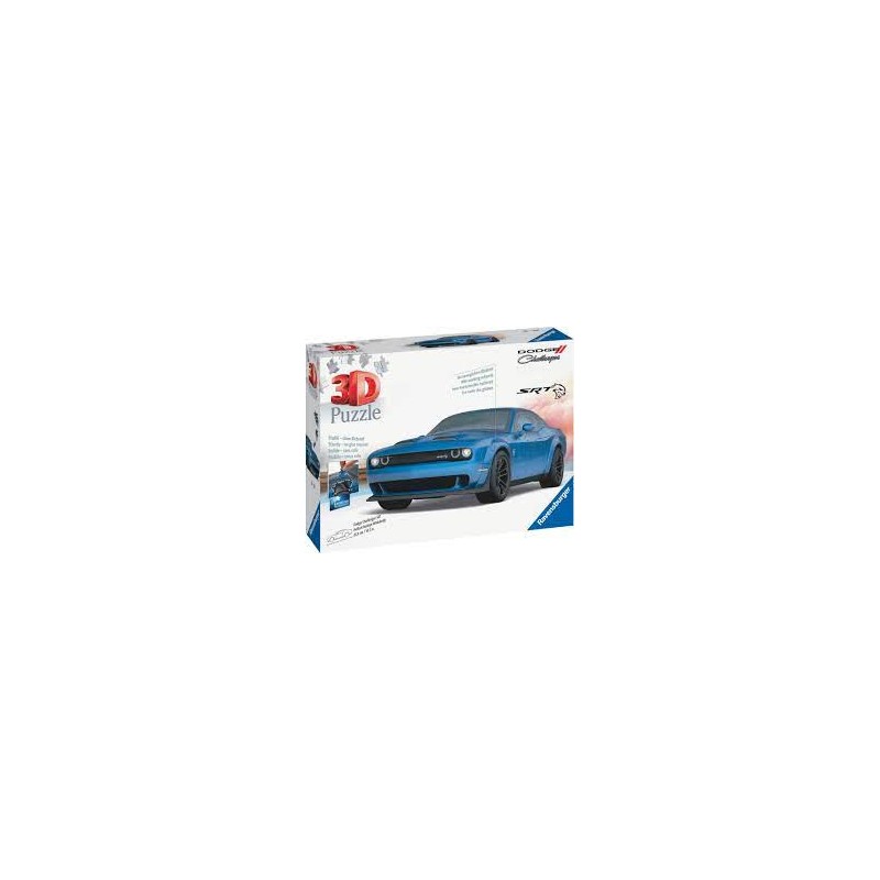 Ravensburger - Puzzle 3D Dodge Challenger SRT Hellcat Redeye Widebody