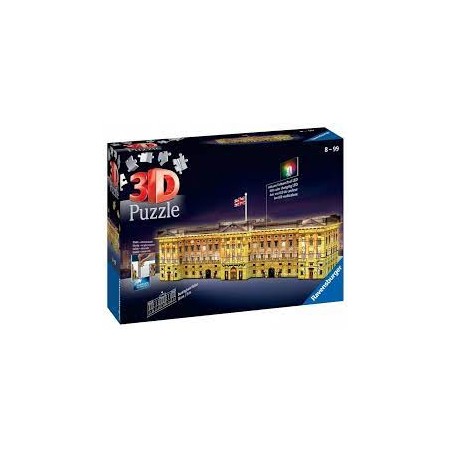Ravensburger - Puzzle 3D Buckingham Palace illuminé