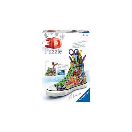 Ravensburger - Puzzle 3D Sneaker - Graffiti