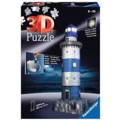 Ravensburger - Puzzle 3D Phare illuminé