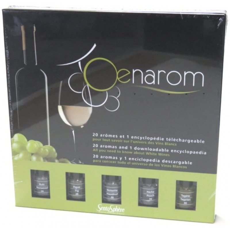 Sentosphère - 922 - Jeu de société - Oenarom - Coffret vins blancs