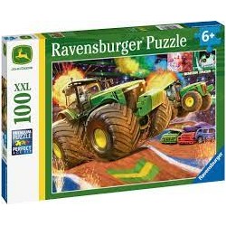 Ravensburger - Puzzle 150 pièces XXL - Grandes roues - John Deere