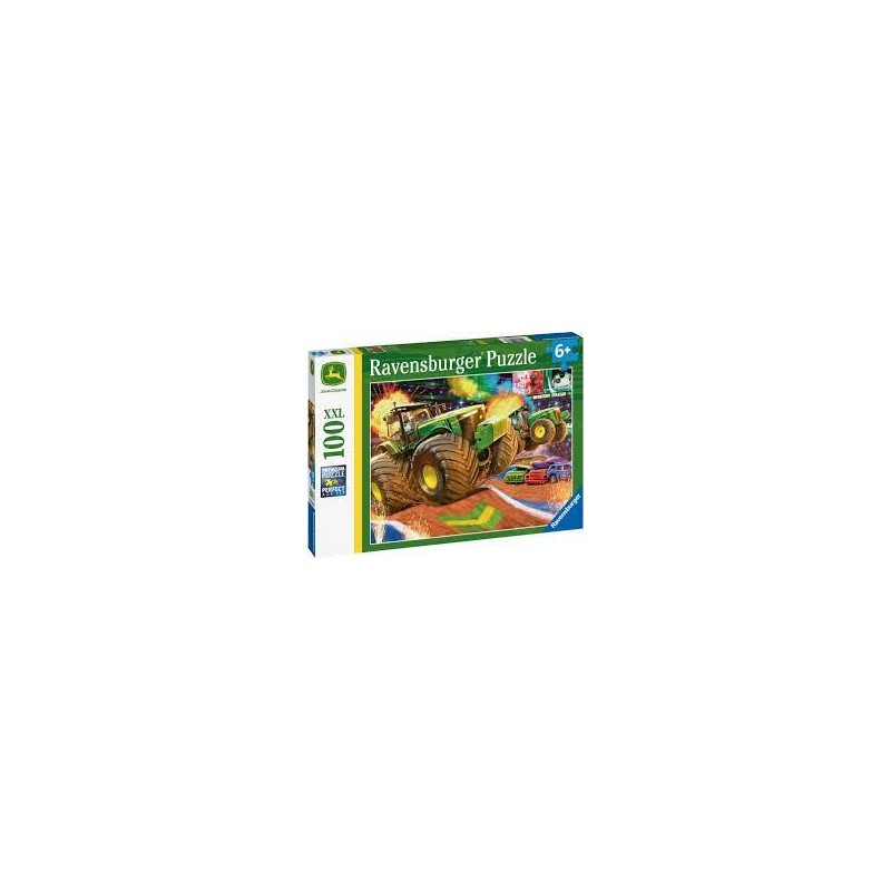 Ravensburger - Puzzle 150 pièces XXL - Grandes roues - John Deere