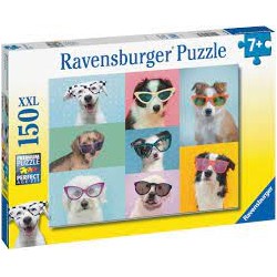 Ravensburger - Puzzle 150 pièces XXL - Chiens rigolos