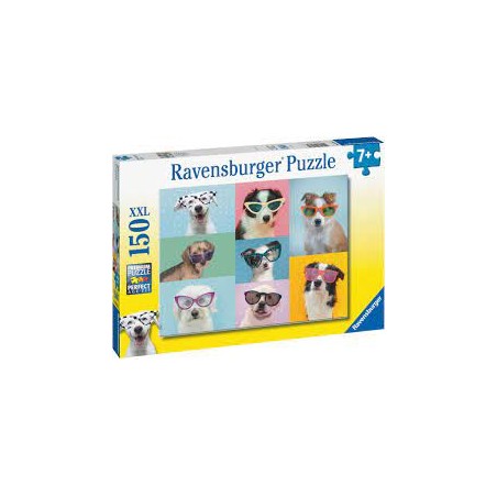 Ravensburger - Puzzle 150 pièces XXL - Chiens rigolos