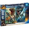 Ravensburger - Puzzle 100 pièces XXL - Les espèces de dinosaures - Jurassic World 3