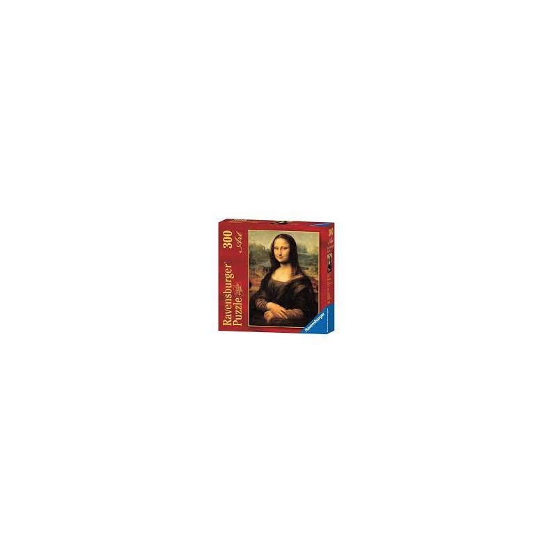 Ravensburger - Puzzle 300 pièces Art collection - La Joconde - Léonard de Vinci