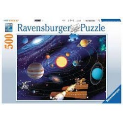 Ravensburger - Puzzle 500 pièces - Système solaire