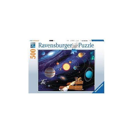 Ravensburger - Puzzle 500 pièces - Système solaire