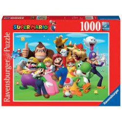 Ravensburger - Puzzle 1000 pièces - Super Mario