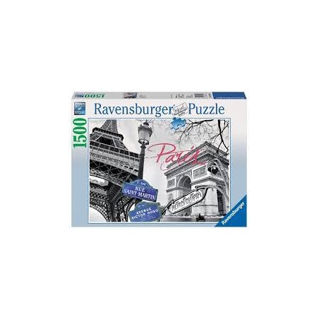 Ravensburger - Puzzle 1500 pièces - My Paris
