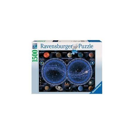 Ravensburger - Puzzle 1500 pièces - Planisphère céleste