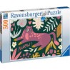 Ravensburger - Puzzle 500 pièces - Chat tendance