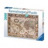 Ravensburger - Puzzle 2000 pièces - Mappemonde 1650